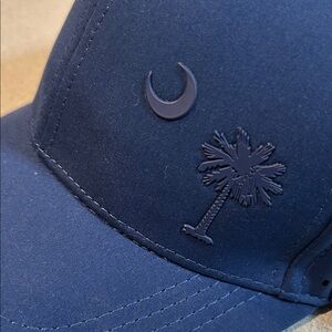 Freestyle Midnight Blue - SnapBack Folly Beach SC Baseball Style Cap w/Palmetto